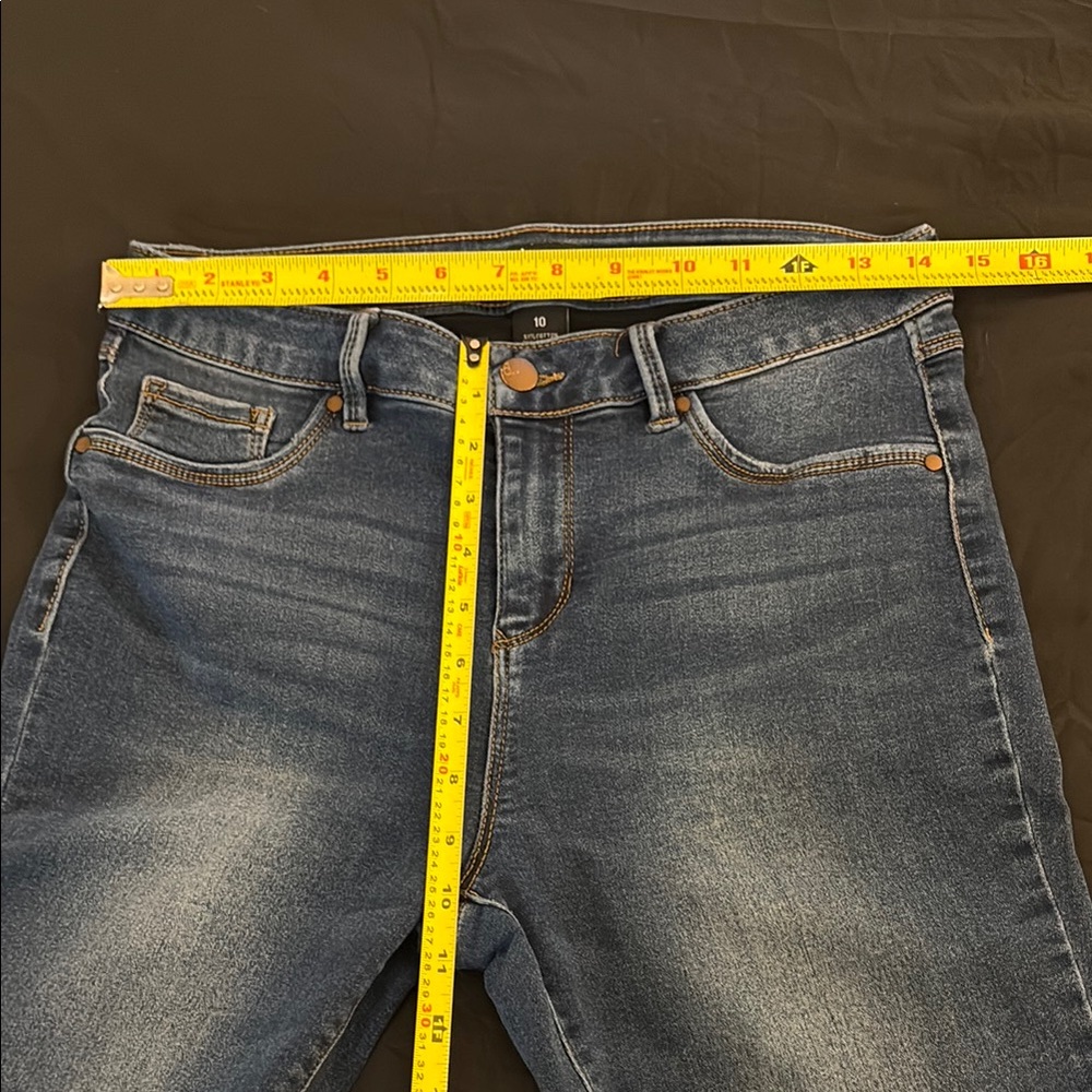 EUC D. Jeans Blue Stretch Jegging Jeans-Sz. 10 - Picture 7 of 10